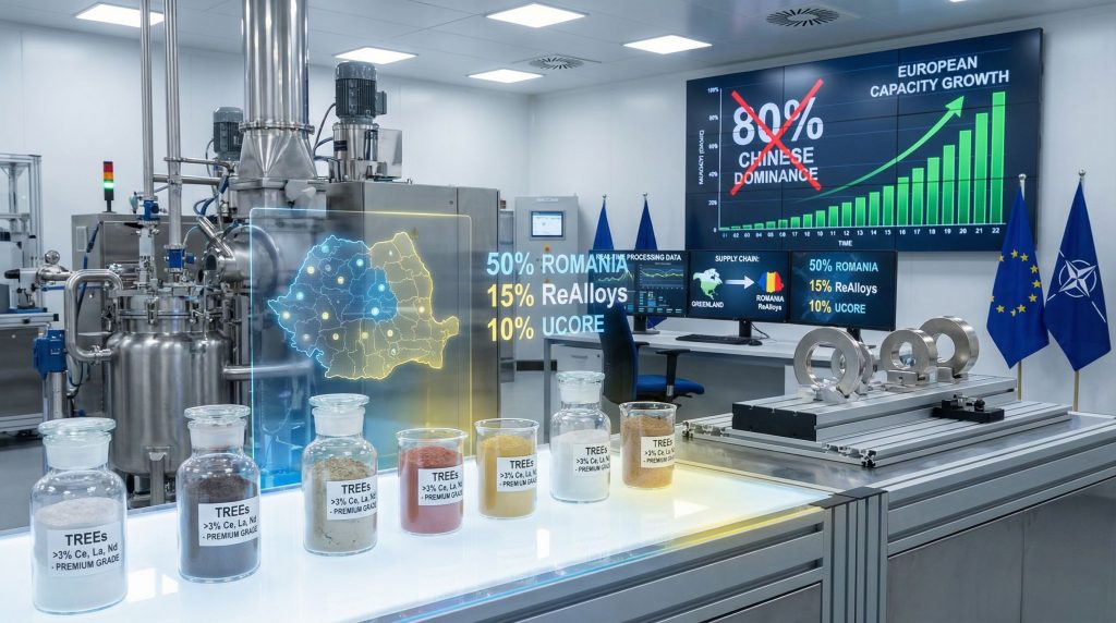 CRML and Romania collaborate on rare earth supply.