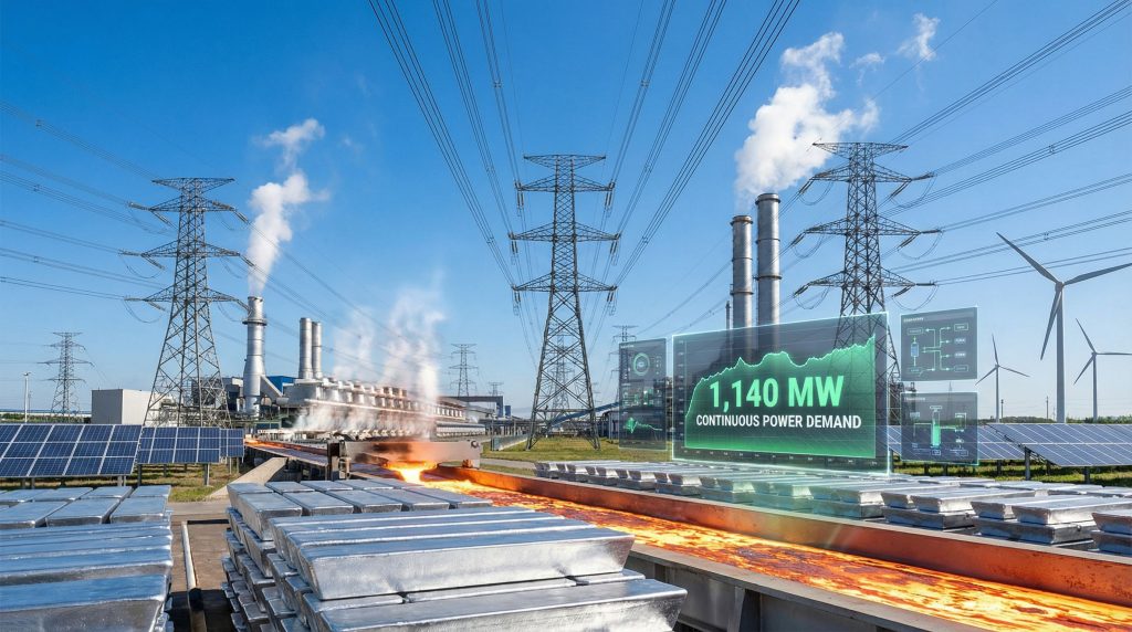 Hillside Aluminium power options overview.