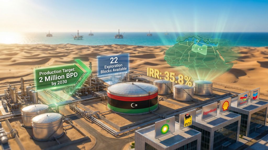 Libya's 2025 bid round: Oil exploration focus.