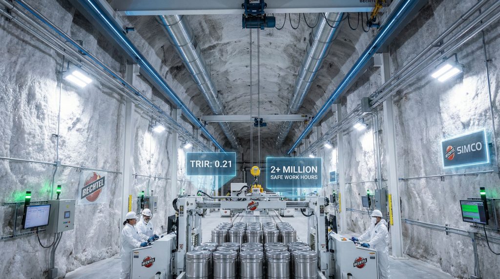 Bechtel-led SIMCO WIPP contract extension facility.