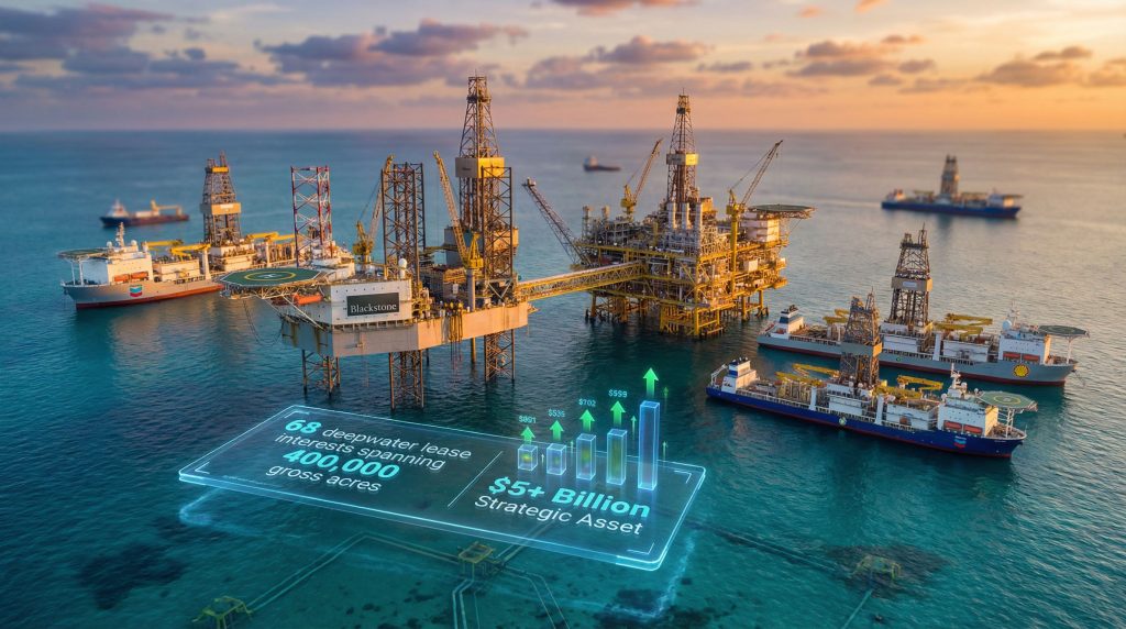 Blackstone sale of Beacon Offshore Energy platform.
