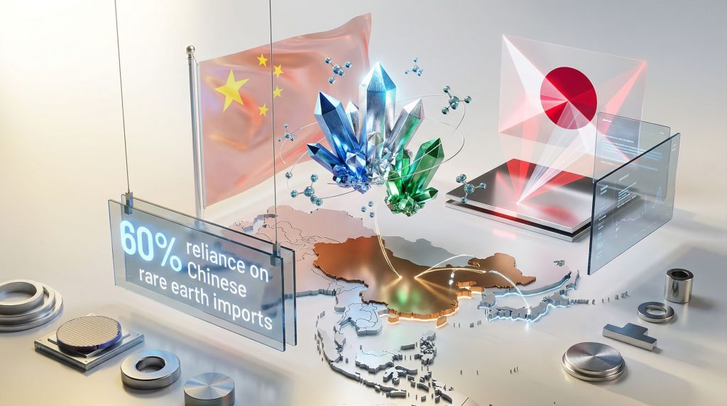 China's export ban impacts Japan's reliance.