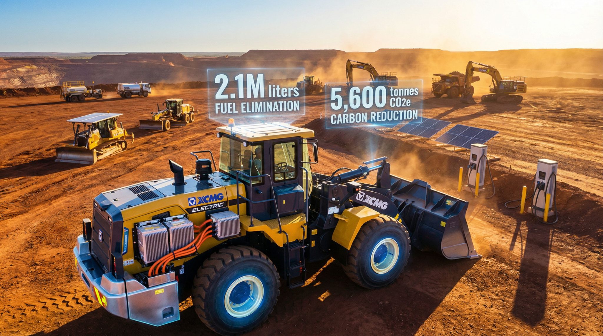 XCMG Net-Zero Mining Equipment: Breaking New Ground