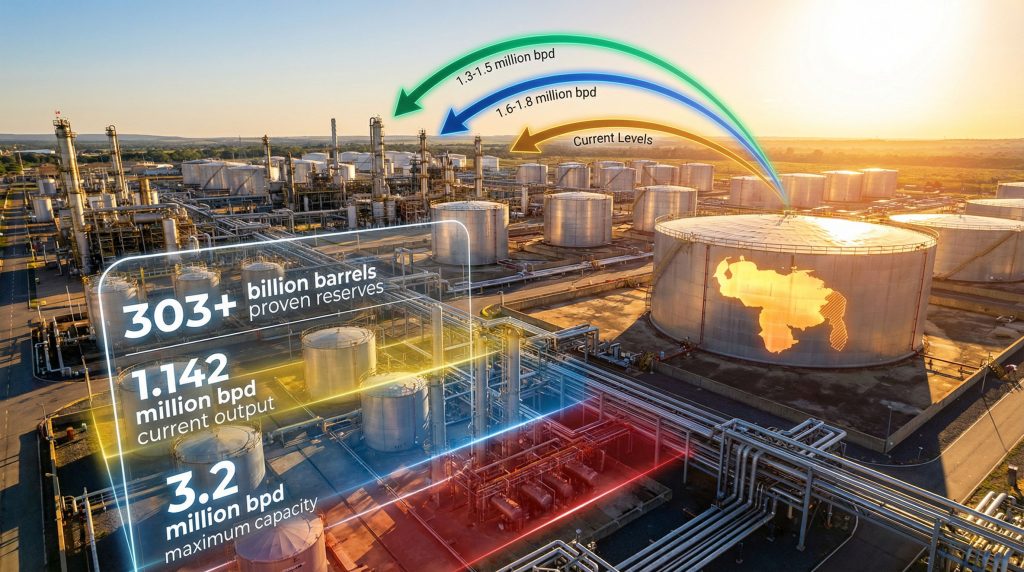 Venezuelan oil supply uncertainties and production challenges.