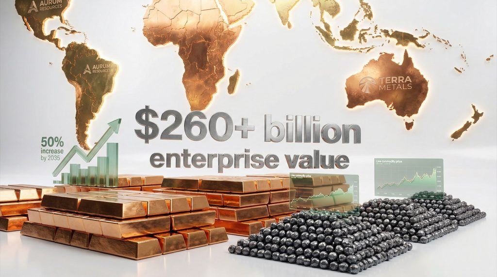 Glencore and Rio Tinto merger valuation graph.