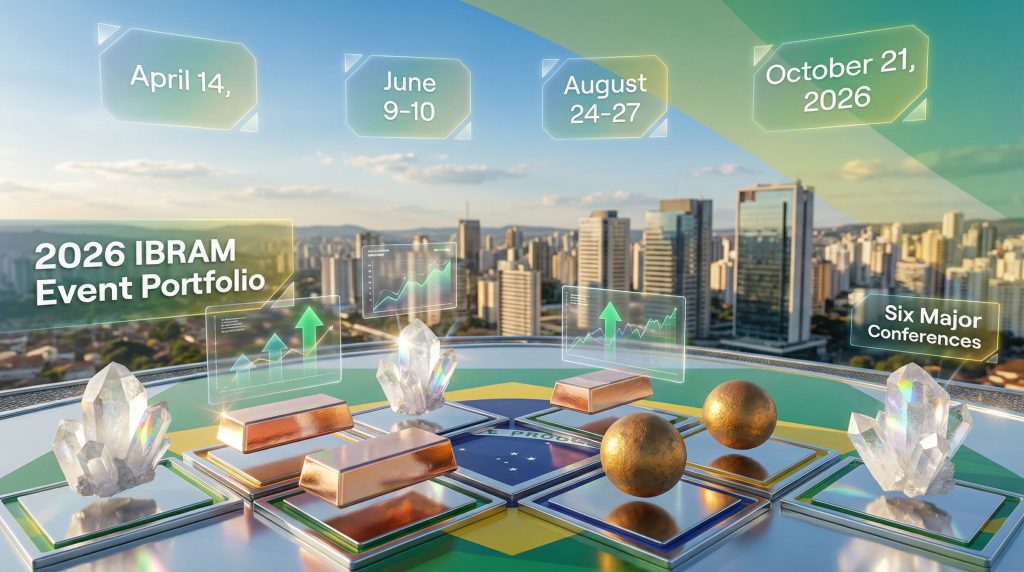IBRAM events 2026 schedule with cityscape.