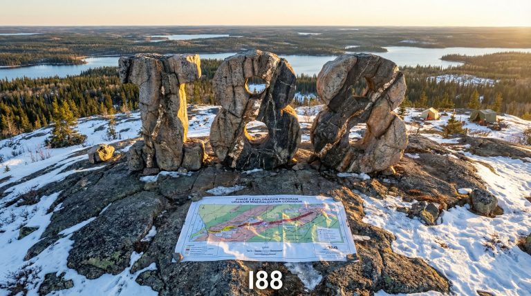 Infini Resources Ltd-I88-Uranium exploration site with rocky landscape.