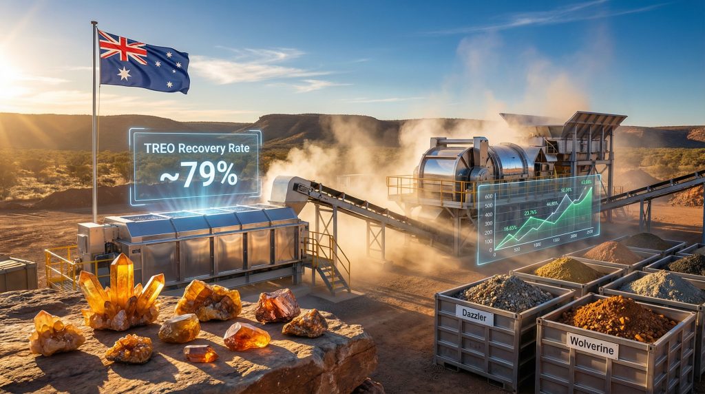 Browns Range rare earths extraction site.
