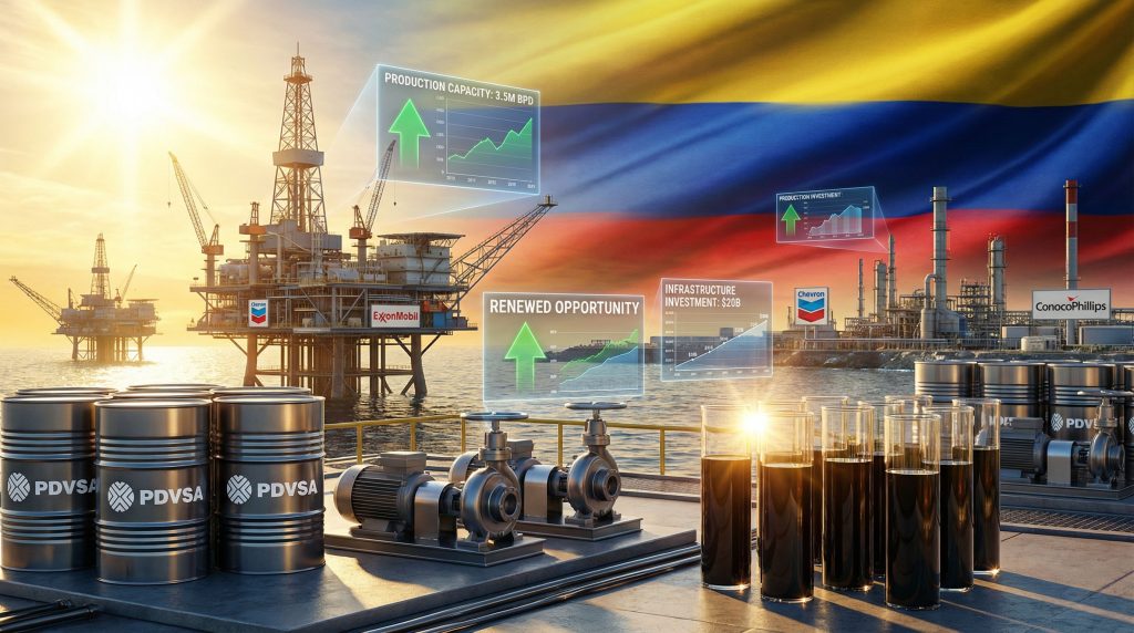Oil majors lobbying against PDVSA influence.