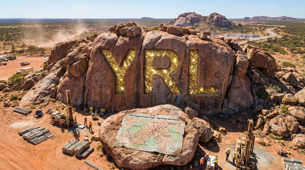 Yandal Resources Ltd-YRL-YRL gold mining site with equipment.