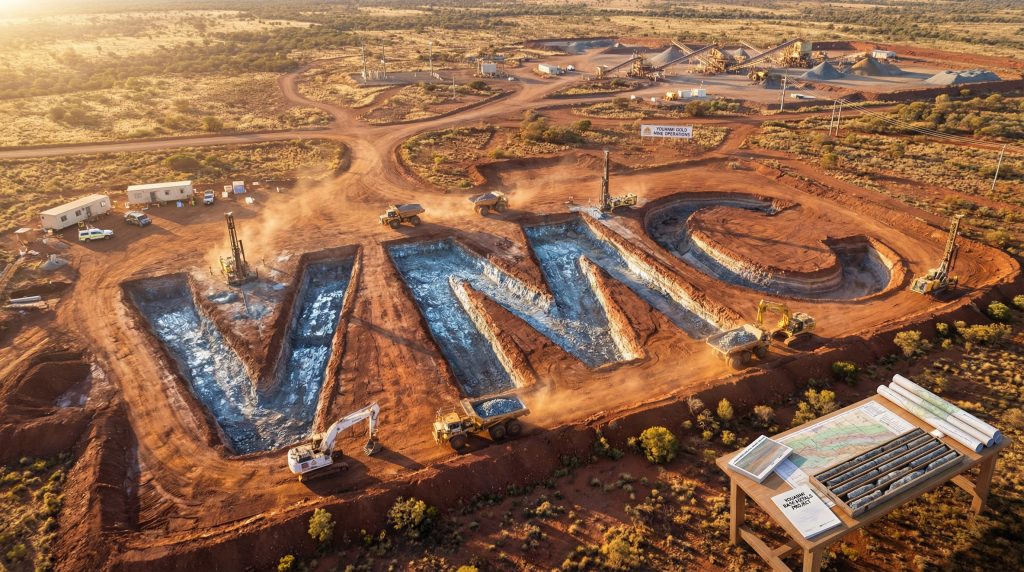 Venus Metals Corporation Ltd-VMC-VMC mine site with excavation activity.