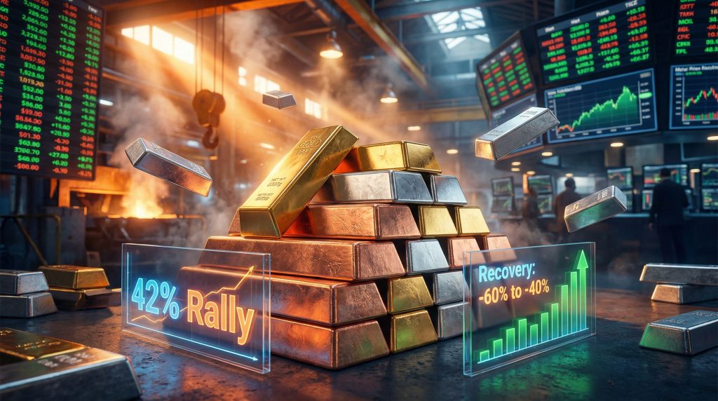 Andurand hedge fund: metals rally illustration.