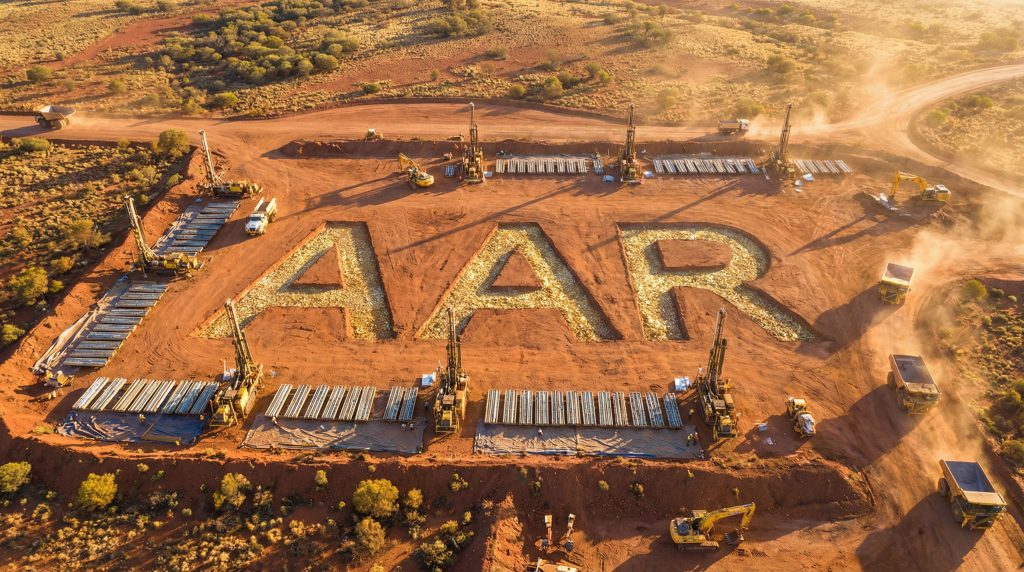 Astral Resources NL-AAR-Aerial view of mining operation, AAR.
