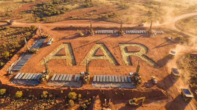 Astral Resources NL-AAR-Aerial view of mining operation, AAR.