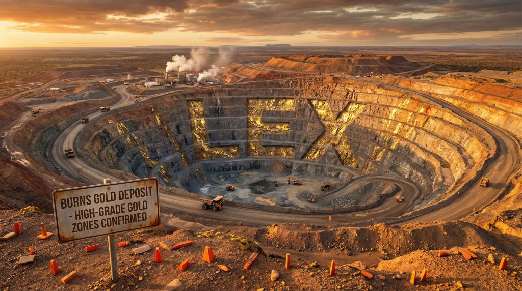 Lefroy Exploration Ltd-LEX-LEX mining operation at sunset, impressive view.