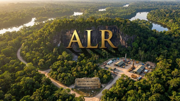 Altair Minerals Ltd-ALR-ALR project site in lush forest.