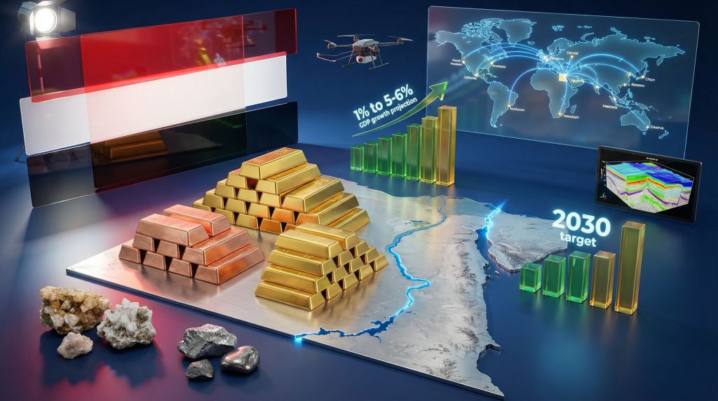 Visualizing cooperation in mineral exploration progress.