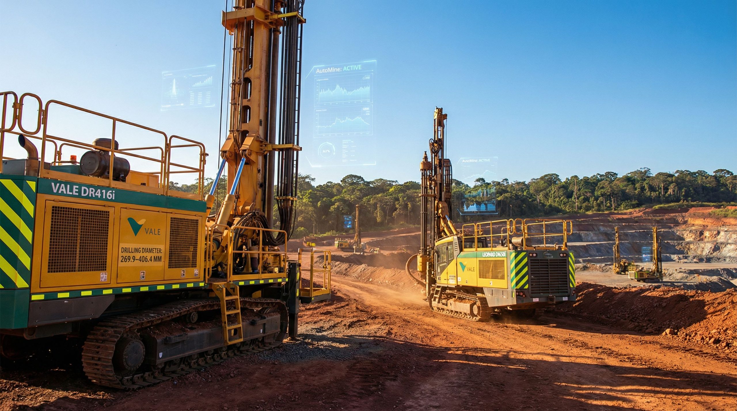 Sandvik Vale Autonomous Drill Fleet Expansion Mining