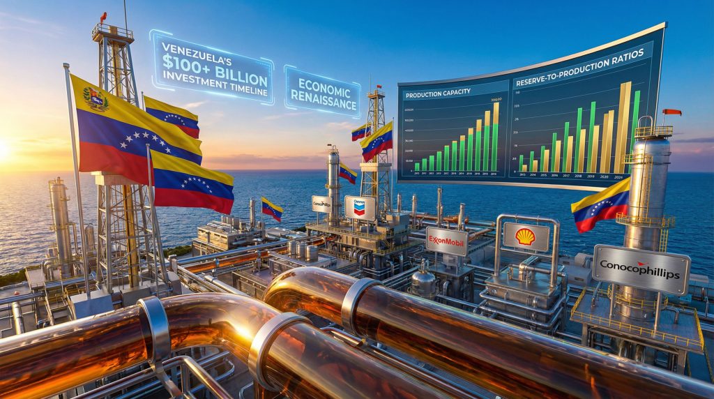 Venezuelan oil industry investment and growth.