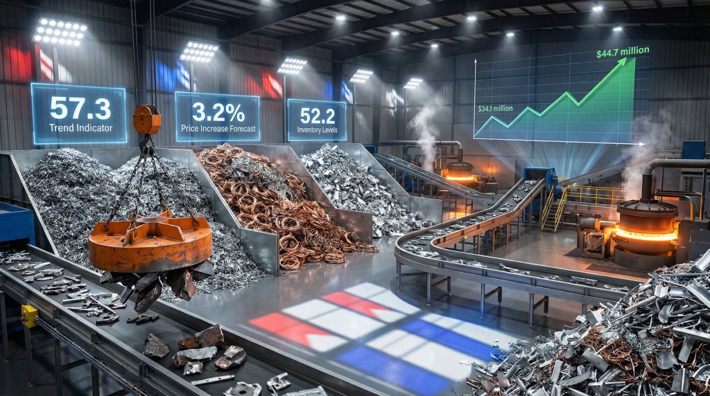 US ferrous scrap market forecast: rising trends.