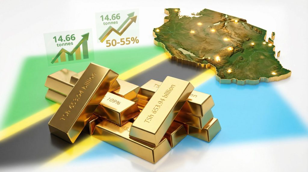 Tanzania sells gold reserves for infrastructure.