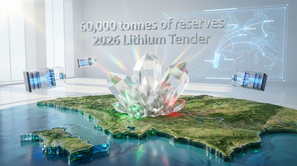 Portugal lithium prospecting tender 2026 illustrated.