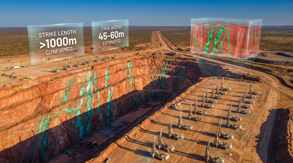 True North Copper Mt Oxide exploration site.