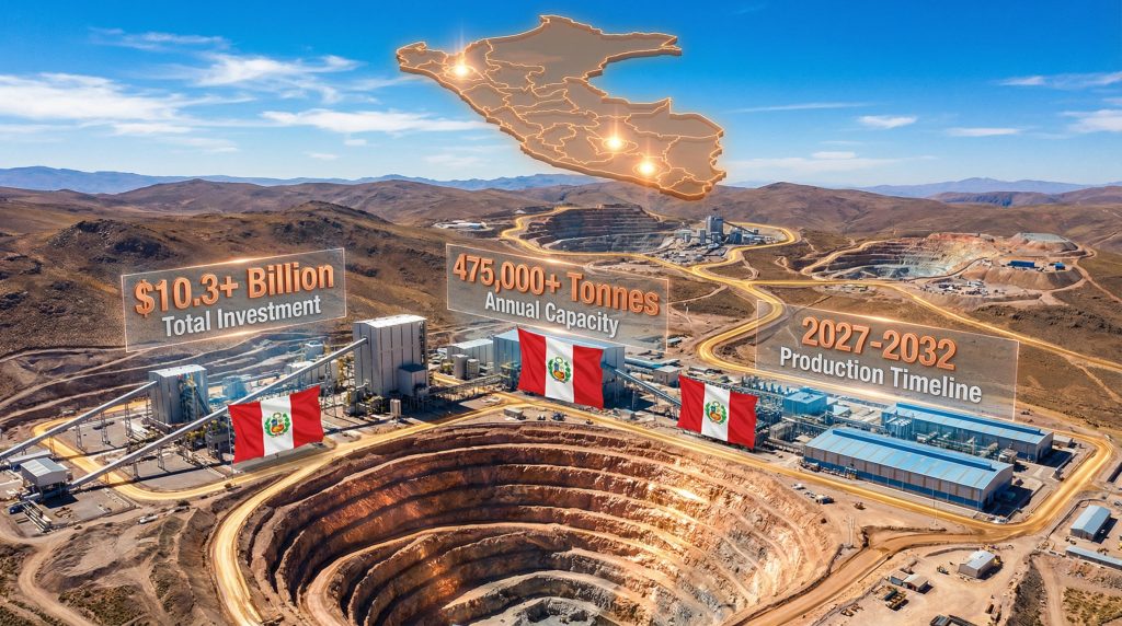 Southern Copper investment in Peru's mining expansion.