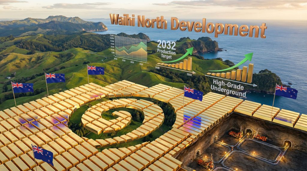 OceanaGold Waihi North Project visual overview.