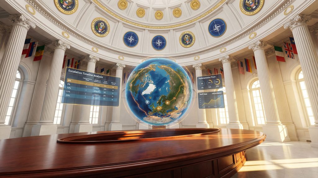 European lawmakers discuss Greenland tariff tensions.