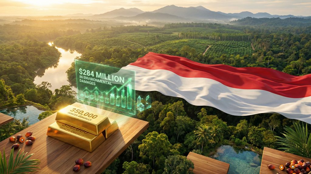 Indonesia revokes gold mine permits, environmental impact.