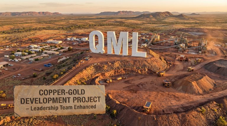 Qmines Ltd-QML-QML mining site with project announcement.