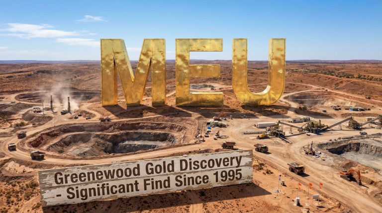 Marmota Ltd-MEU-Greenwood gold mining site aerial view.