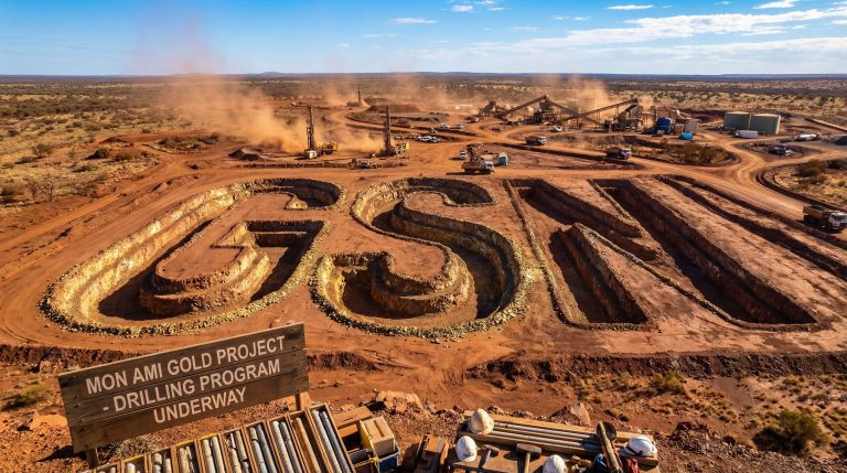 Great Southern Mining Ltd-GSN-Mon Ami Gold Project site overview.
