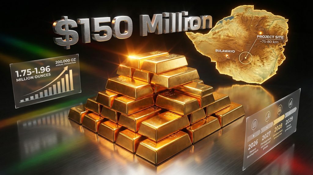 Caledonia Mining Bilboes gold project overview.