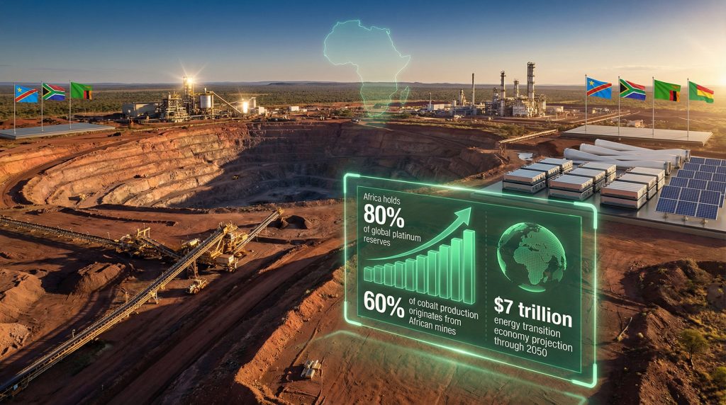 Africa's critical minerals deal terms visualized in mining.