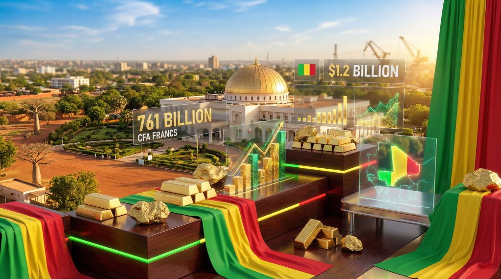 Mali president increases mining control revenue.