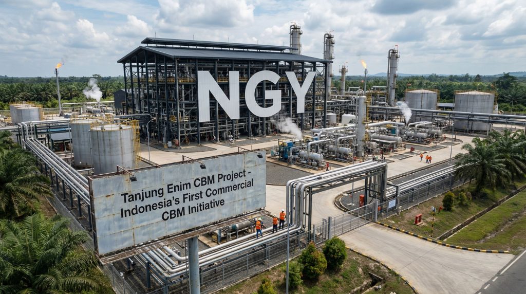 Nuenergy Gas Ltd-NGY-Tanjung Enim CBM Project industrial facility.