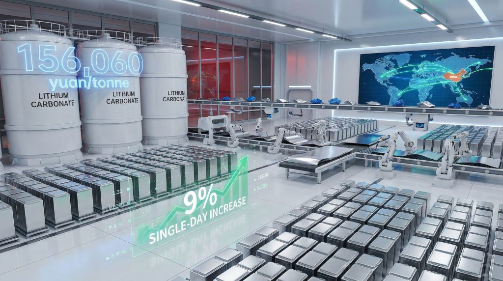 Battery production boost in China factory.