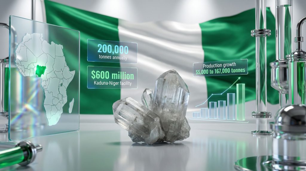 Nigeria's lithium offtake agreement boosts production.