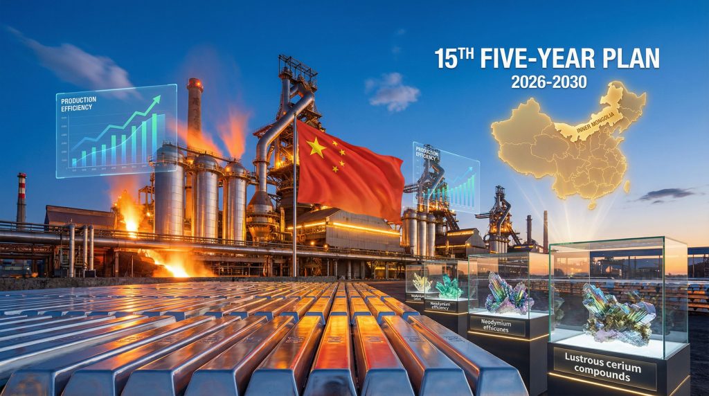 Baogang Group industrial strategy visualization.