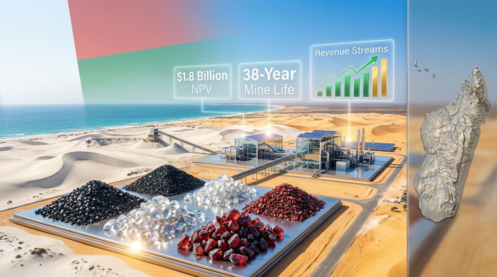 Madagascar rare earth project economic feasibility.