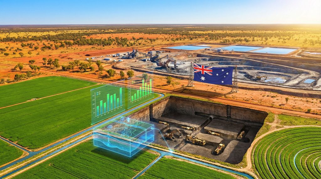 South32 bauxite mine impacting farmer water.