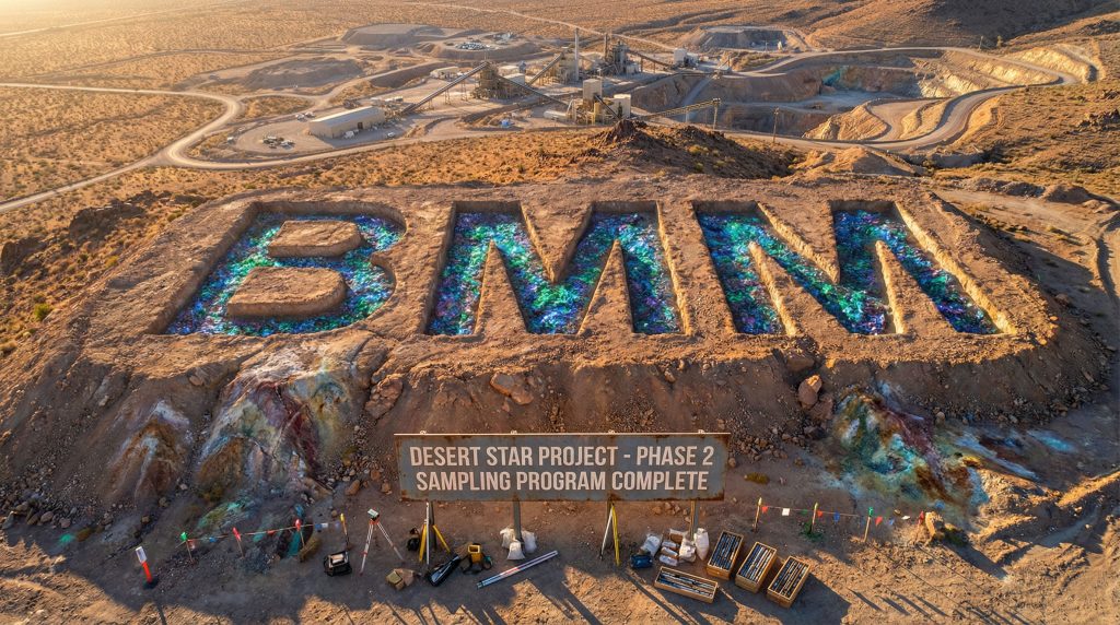 Bayan Mining and Minerals Ltd-BMM-Desert Star Project completion at mining site.