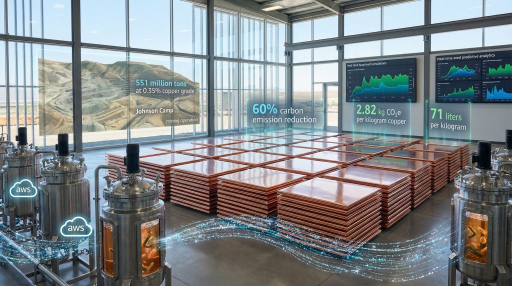 Rio Tinto and AWS copper collaboration showcases innovation.