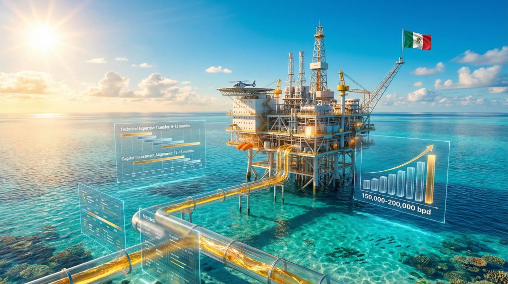PEMEX cedes Zama leadership, Harbour takes over.