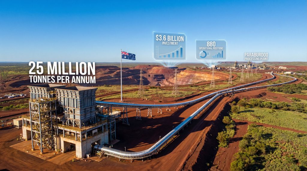 Rio Tinto Western Range project landscape.