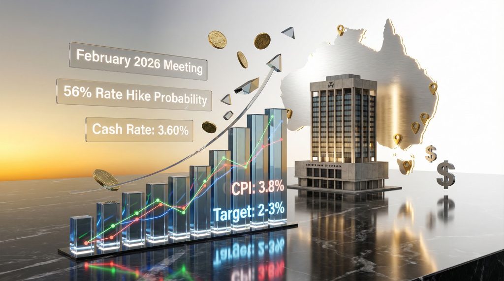 RBA rate hike likely; CPI at 3.8%.