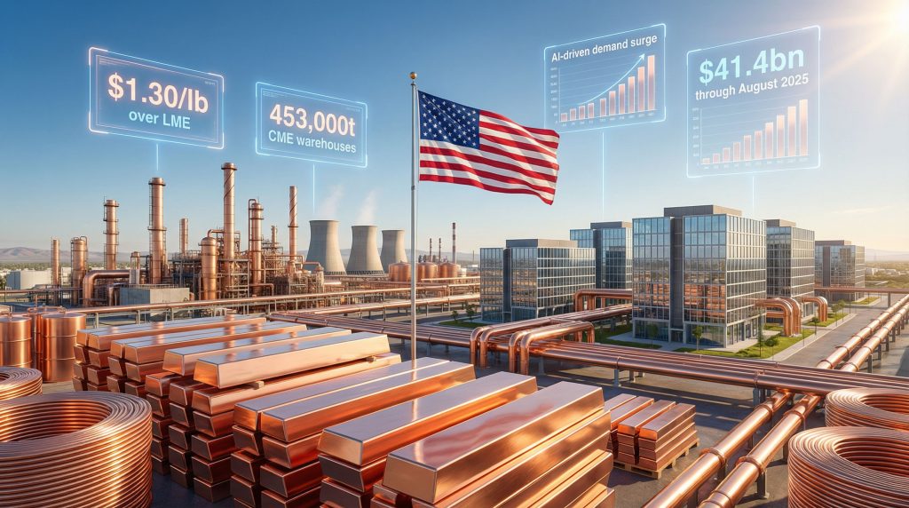 US copper prices outlook 2026 visualization.