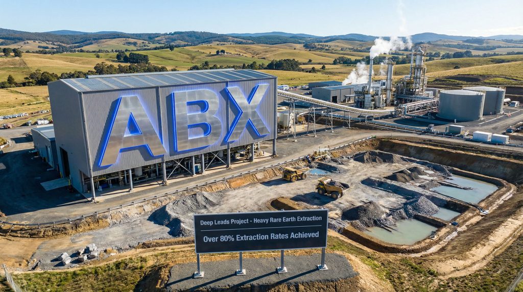 ABX Group Ltd-ABX-ABX facility with rare earth extraction operations.
